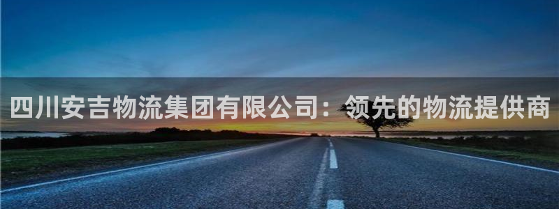 28圈注册网页：四川安吉物流集团有限