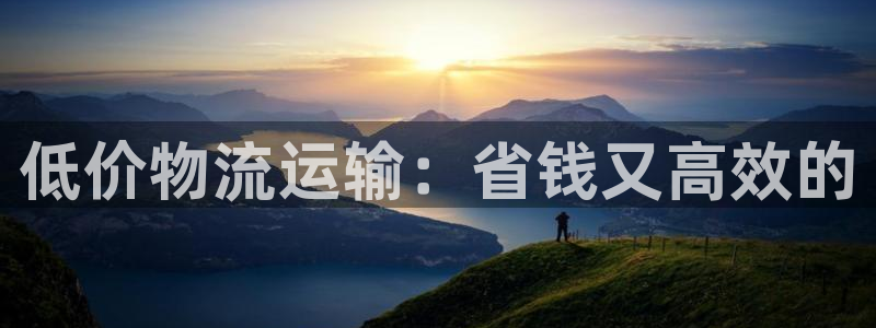 28圈选28ng官网：低价物流运输：