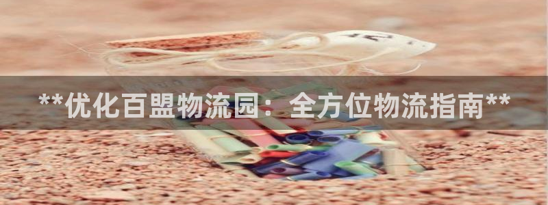 28圈预测：**优化百盟物流园：全方