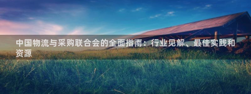 28圈链接来一个：中国物流与采购联合会的全面指南：行业见解、