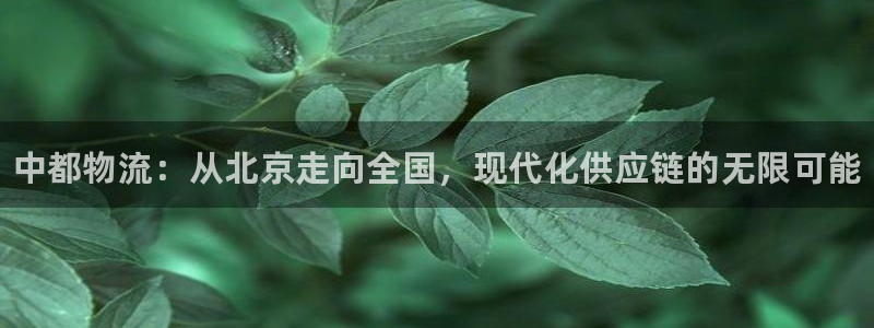 28圈软件是什么：中都物流：从北京走